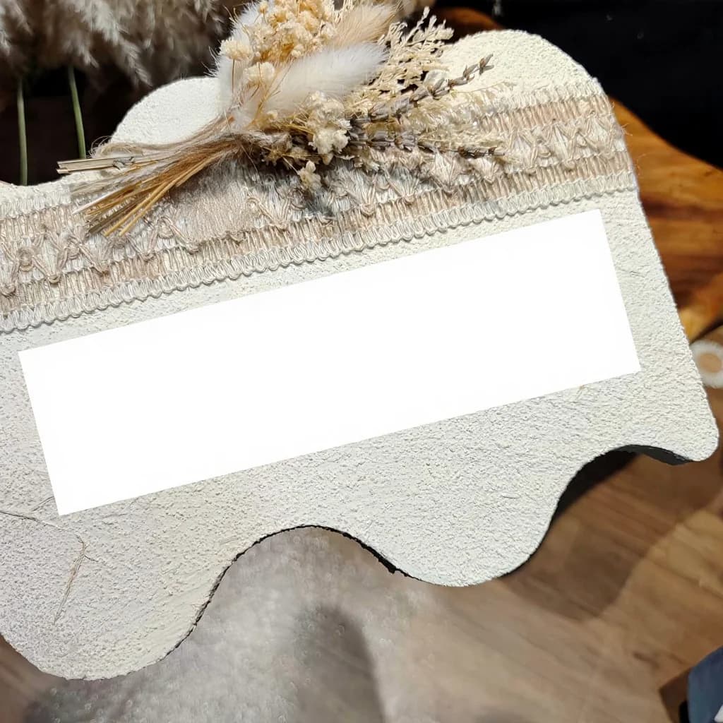 Kurze ovale Press-On-Nägel mit Katzenaugen-Effekt & Glasperlen