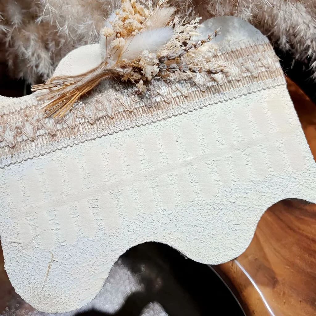 Milchweiße Cat-Eye Press-On-Nägel, mittlere ovale Form, 30 Stück