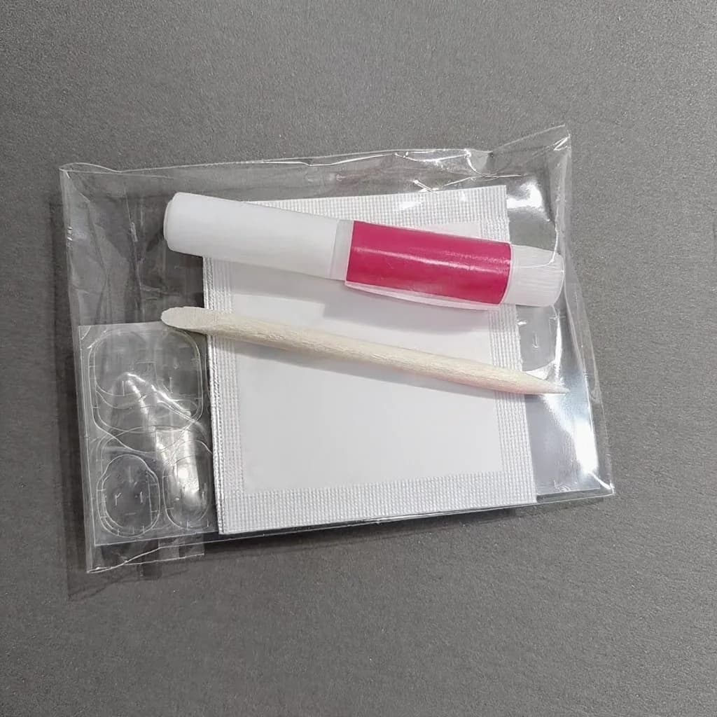 Kunstnagel-Werkzeugset mit Klebetabs, Feile und Entferner