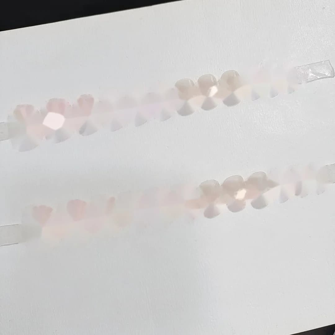 Rote Press-On Nägel Set 24 Stück Einfach Elegant